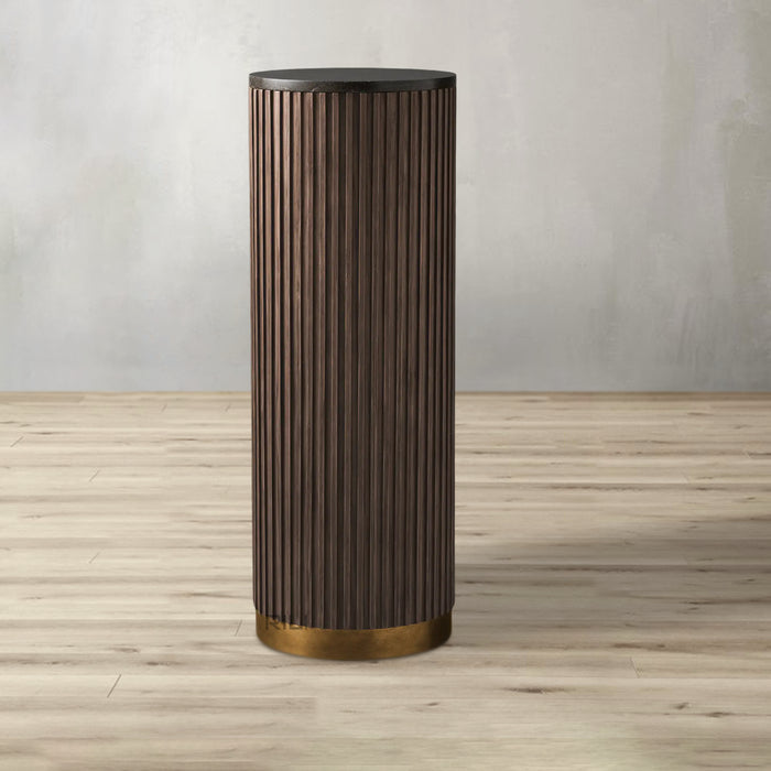 Finnley Carrara Bluestone Pedestal 18" 27" 36"