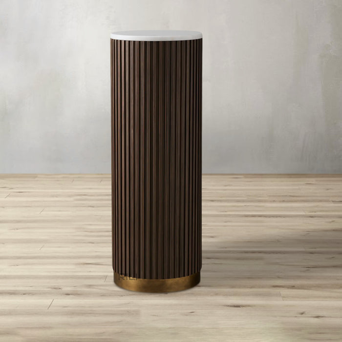 Finnley Carrara Bluestone Pedestal 18" 27" 36"