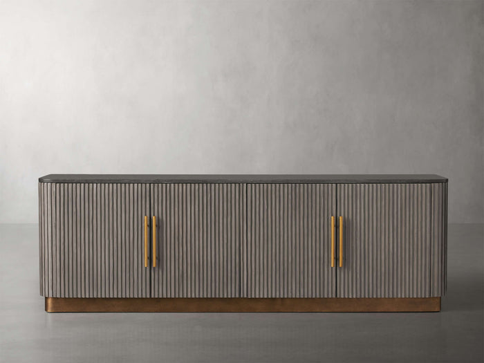 Finnley Media Carrara Bulestone Console 80" 95"