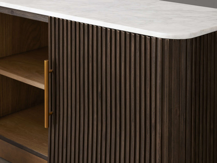 Finnley Media Carrara Bulestone Console 80" 95"