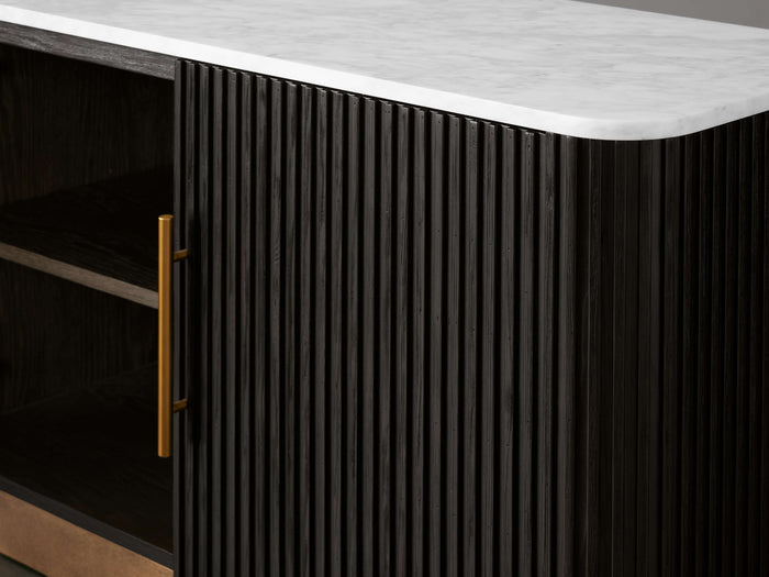 Finnley Media Carrara Bulestone Console 80" 95"