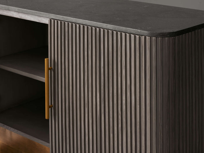 Finnley Media Carrara Bulestone Console 80" 95"