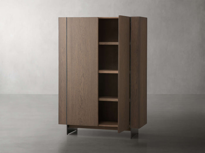 Mihaela Oak Cabinet 50"