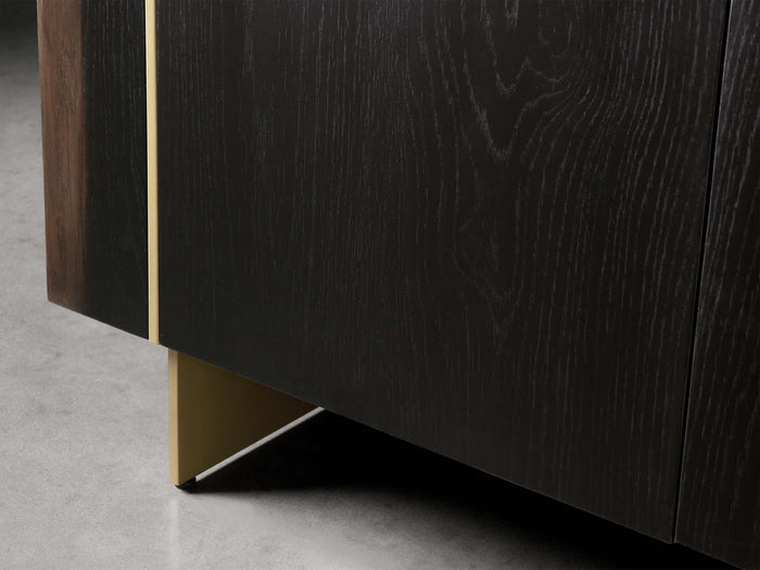 Mihaela Oak Cabinet 50"