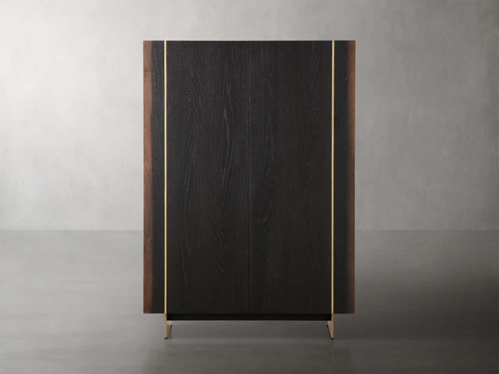 Mihaela Oak Cabinet 50"