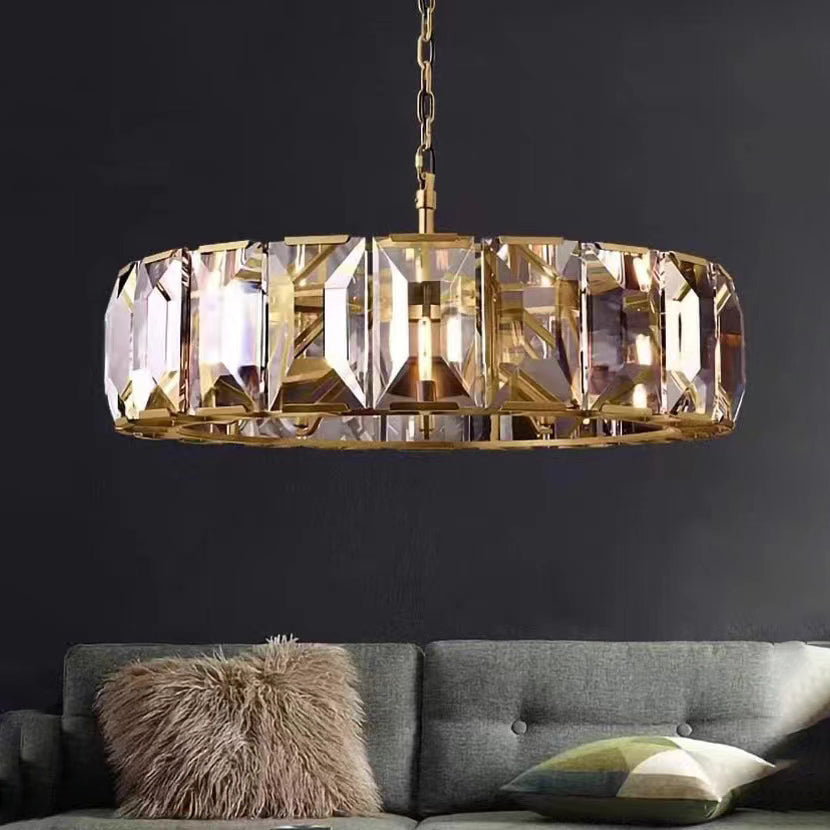 （sample order）Harlow Multicurve Crystal Round Chandelier