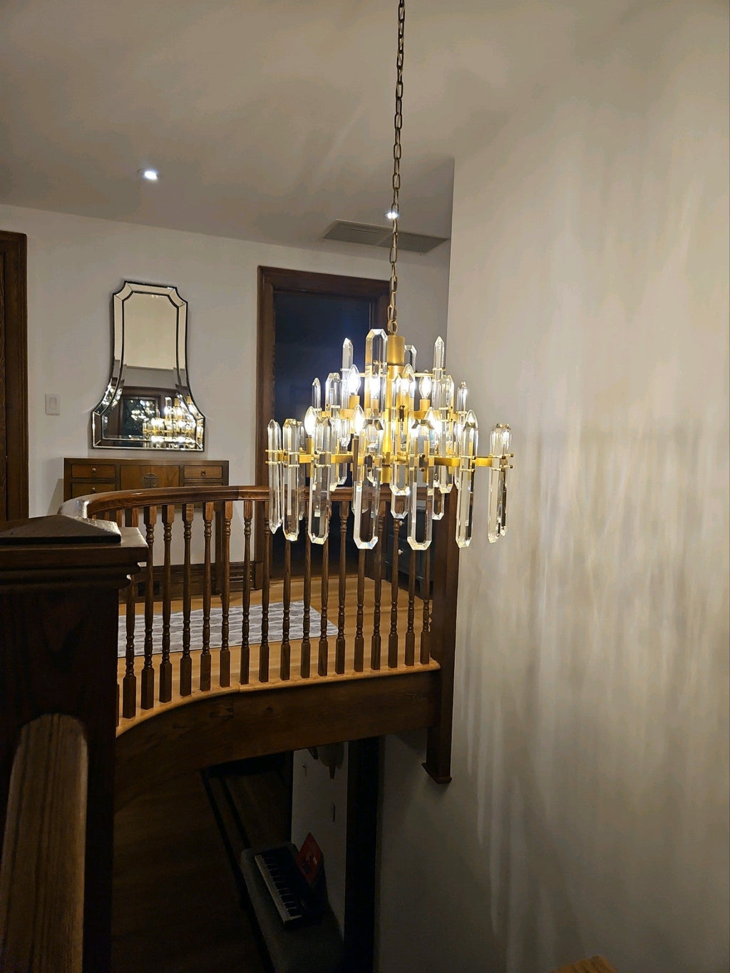 Bonnington Rectangular chandelier  54” 72"