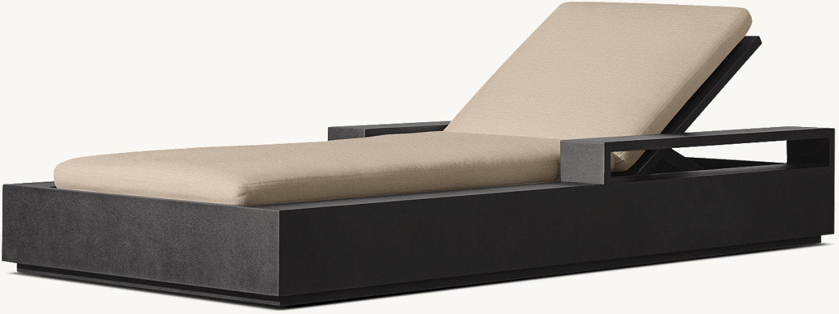 Marbella Aluminum Adjustable Chaise