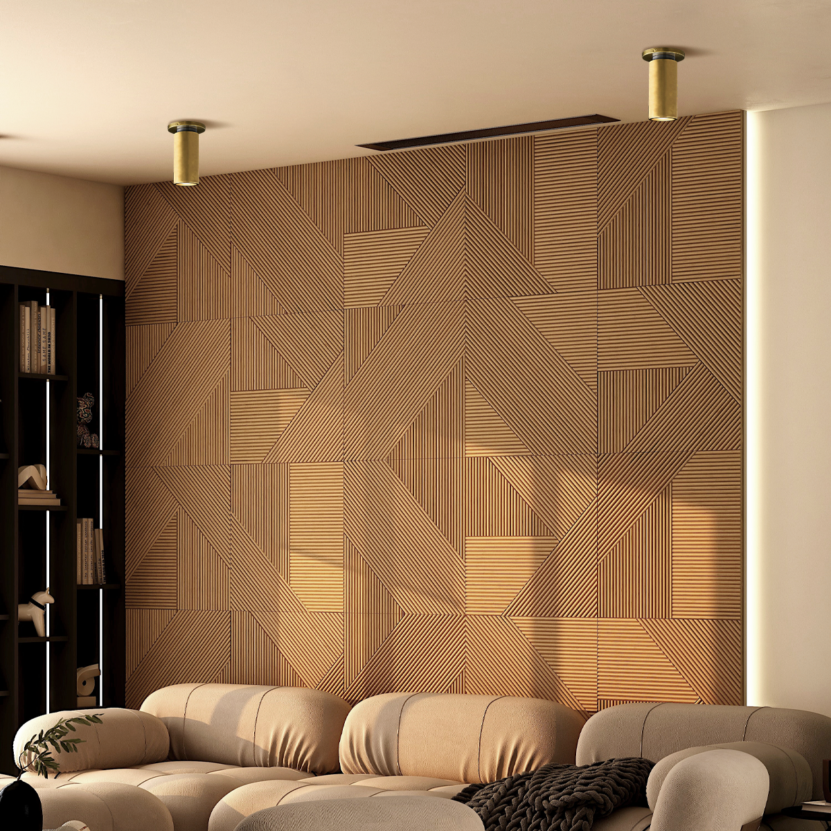 （Customize) Champeaux Flushmount 12"H