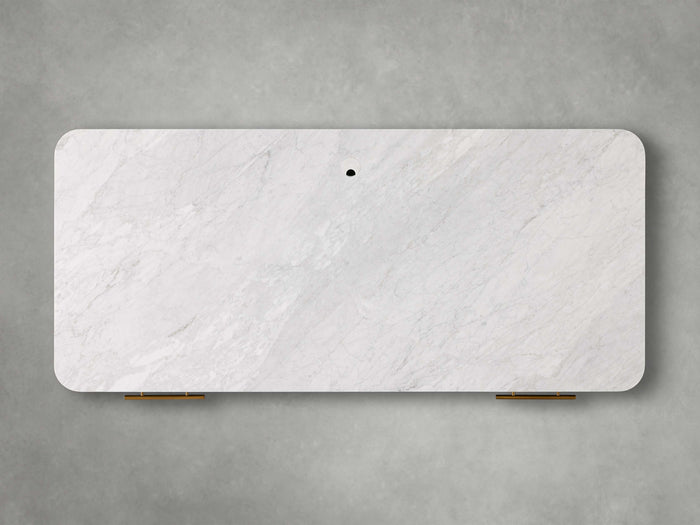 Finnley Executive Carrara Bluestone Desk
