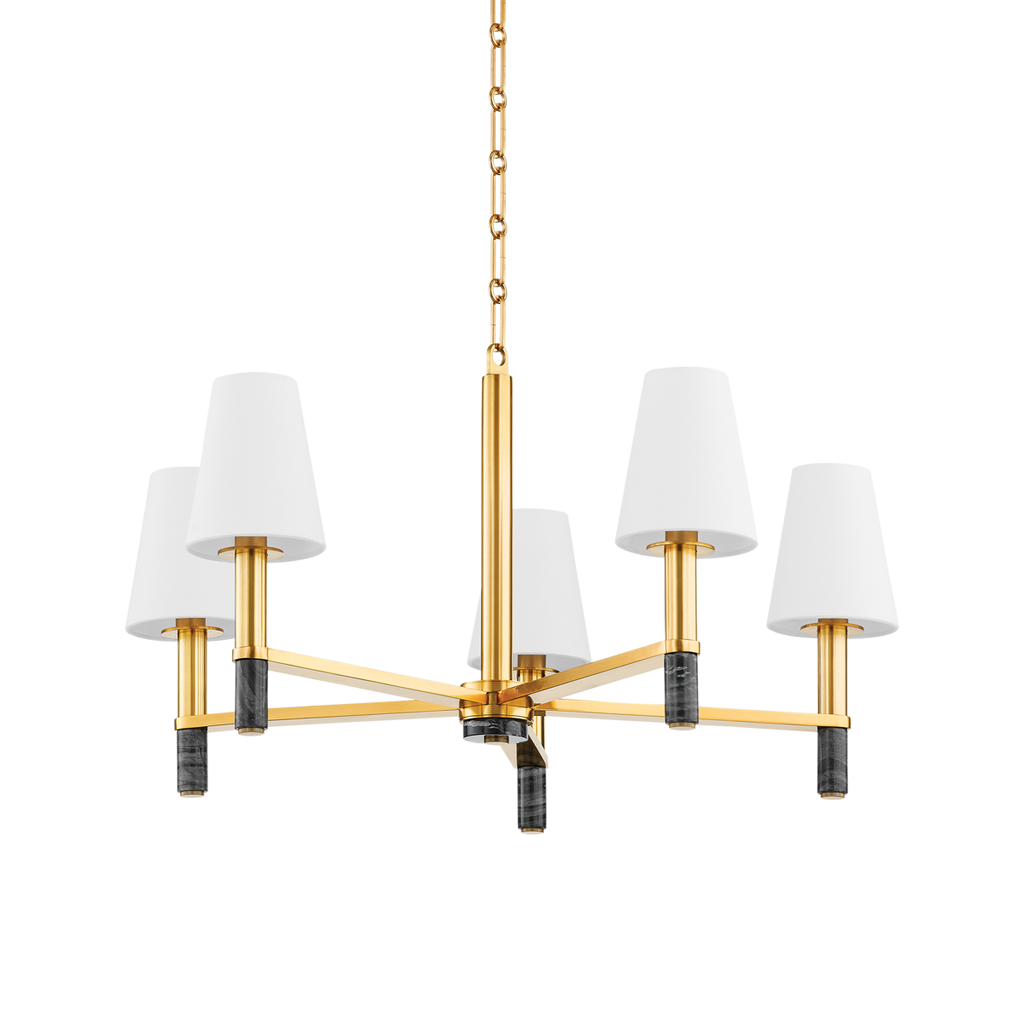 Paramus Clear Functional Design Chandelier