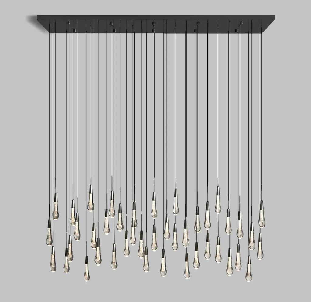Solitaire Linear Chandelier 37"50"70"87"120"