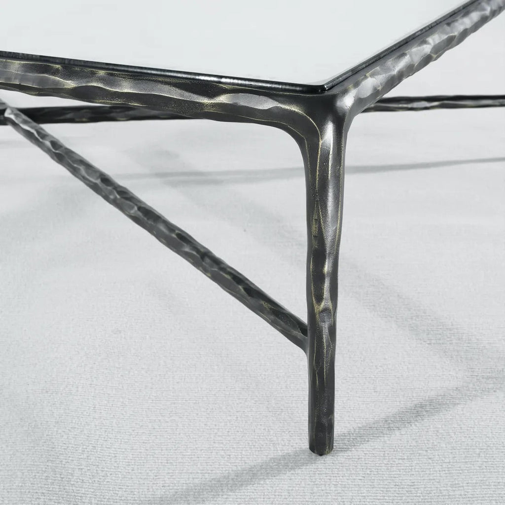 Thaddeus Glass Rectangular Coffee Table