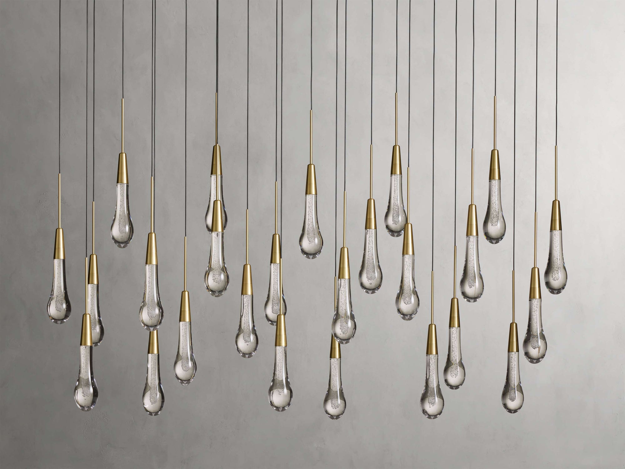 Solitaire Linear Chandelier 37"50"70"87"120"