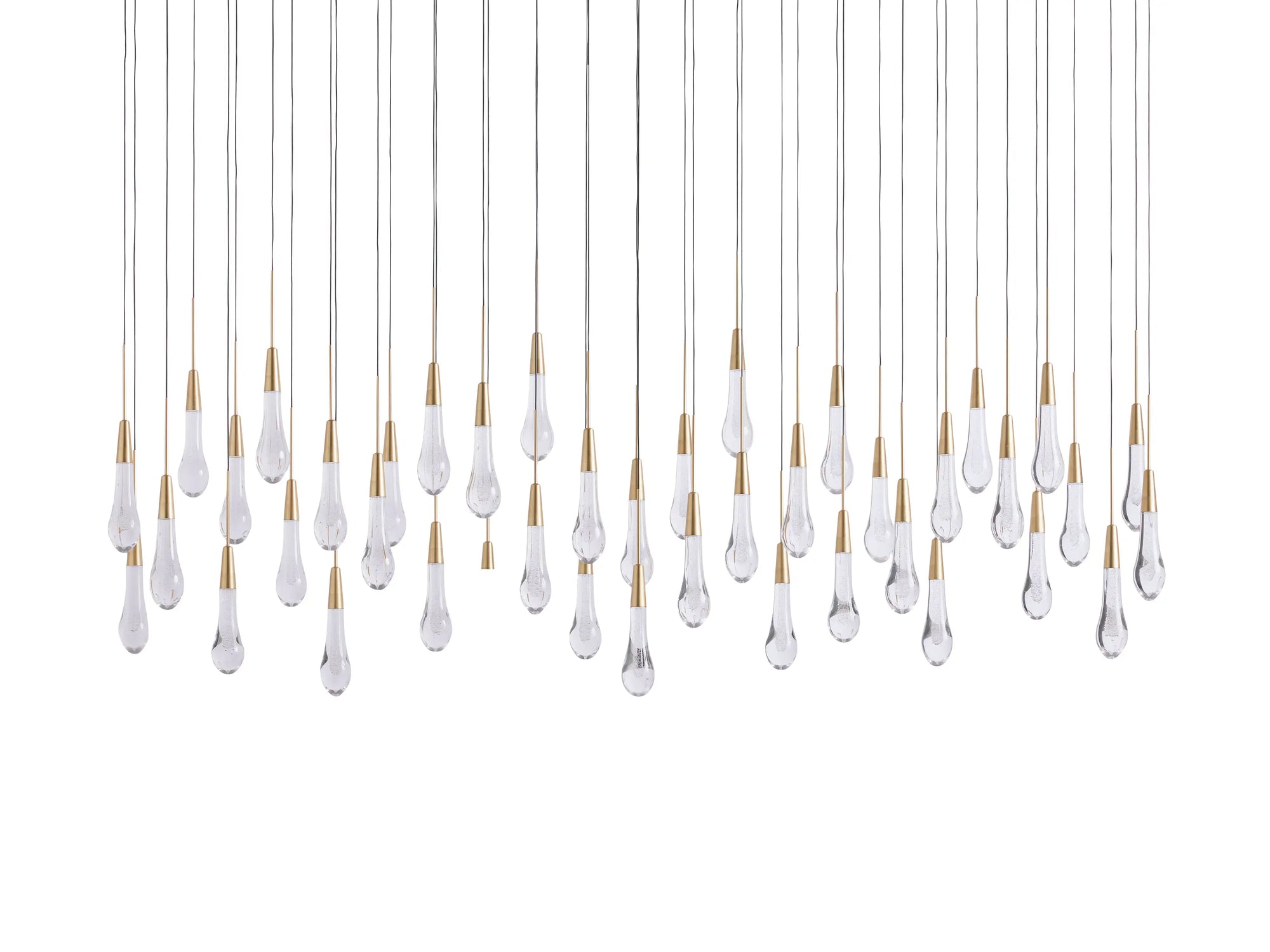 Solitaire Linear Chandelier 37"50"70"87"120"