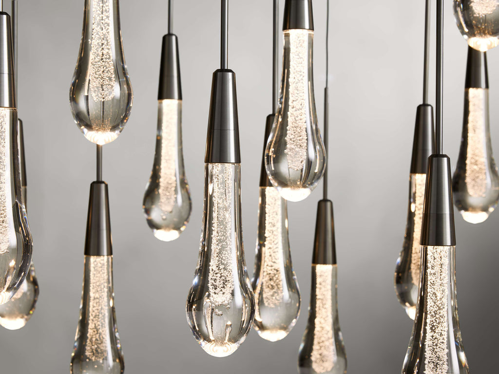 Solitaire Linear Chandelier 37"50"70"87"120"