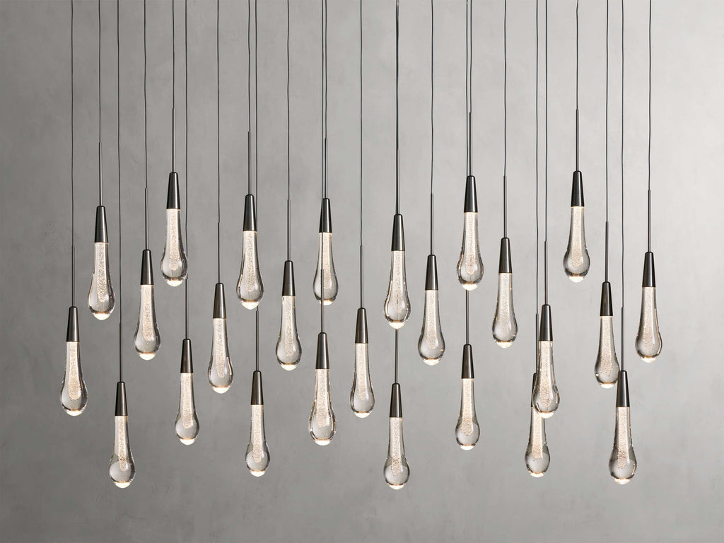 Solitaire Linear Chandelier 37"50"70"87"120"