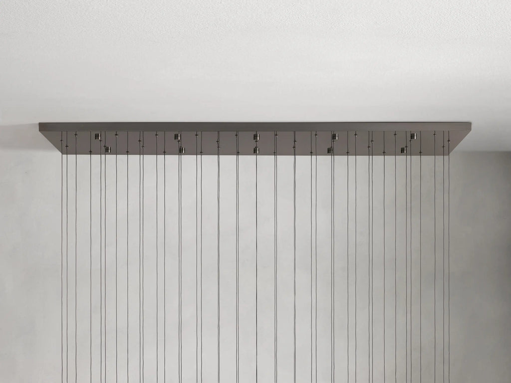 Solitaire Linear Chandelier 37"50"70"87"120"