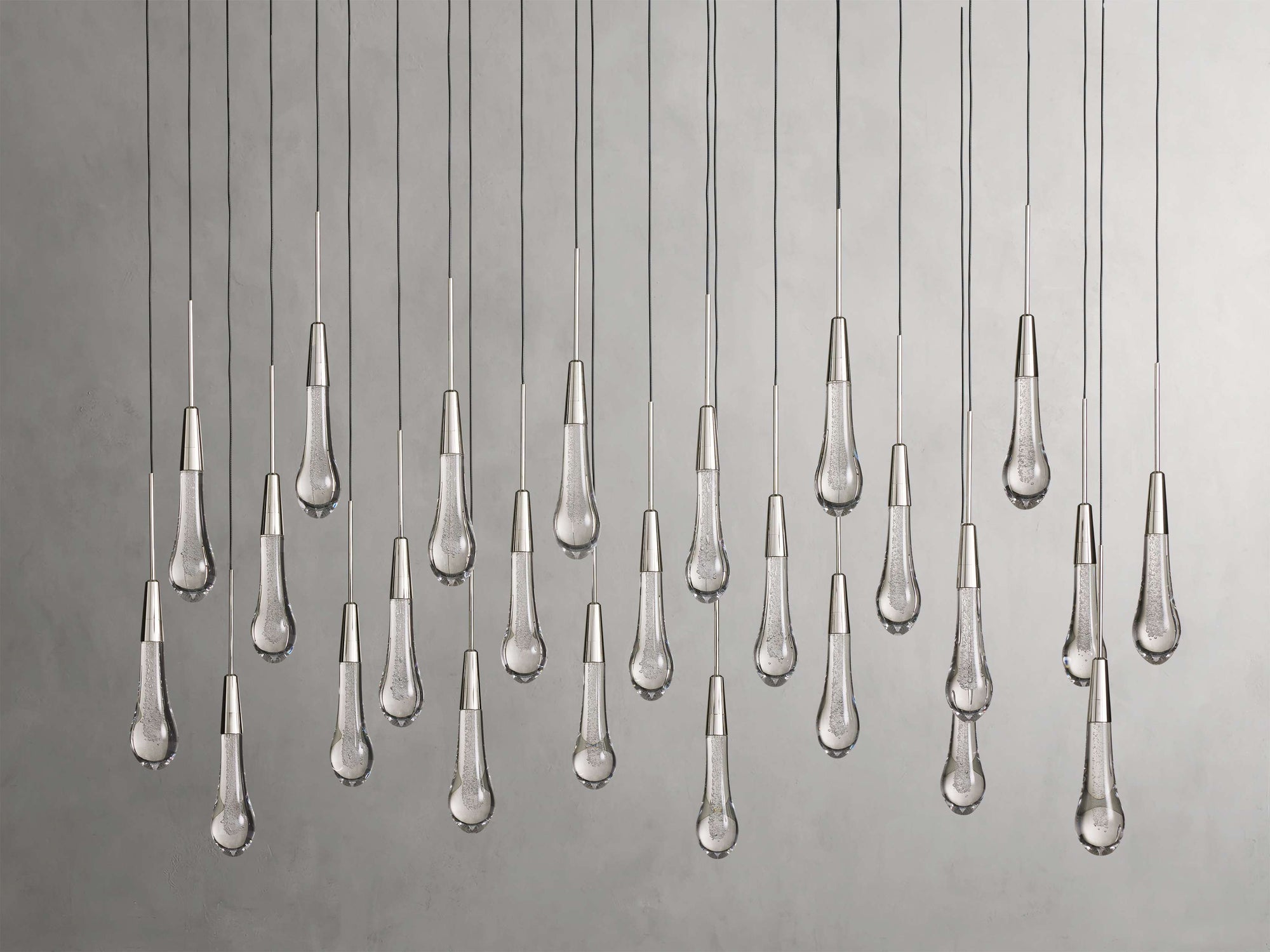 Solitaire Linear Chandelier 37"50"70"87"120"