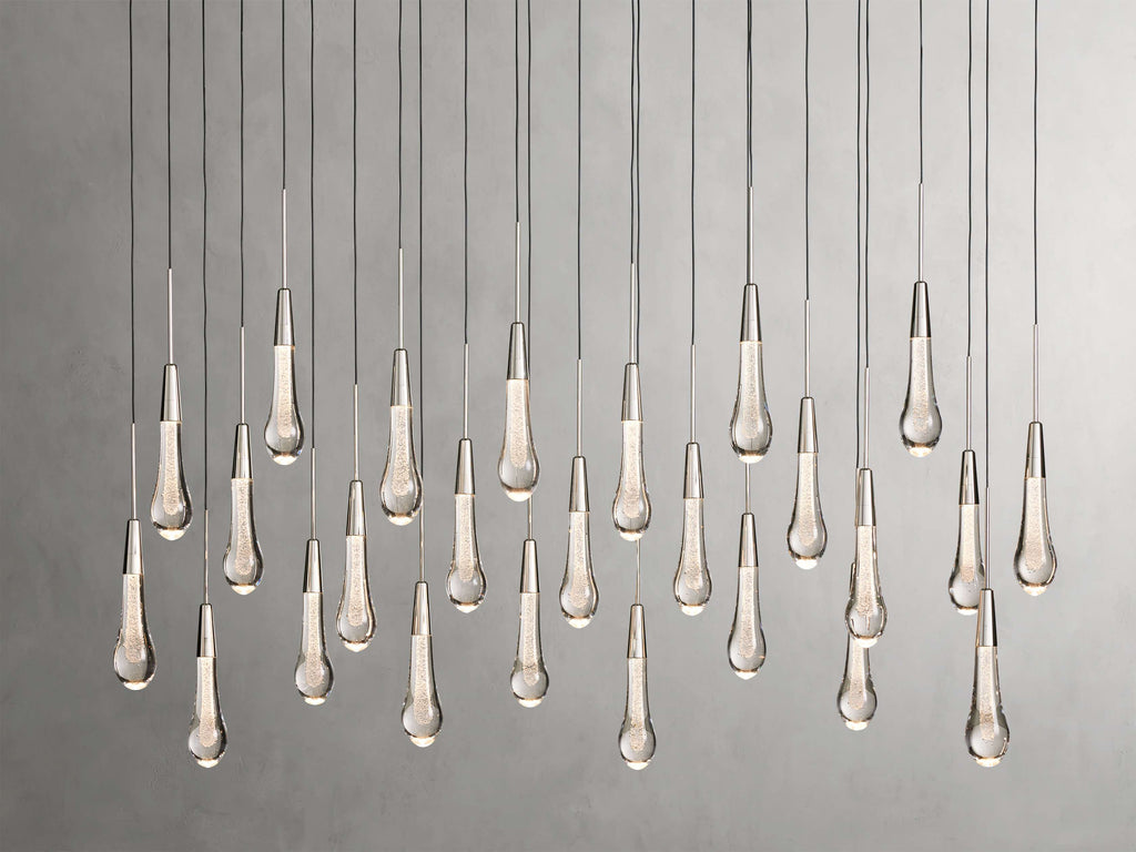 Solitaire Linear Chandelier 37"50"70"87"120"