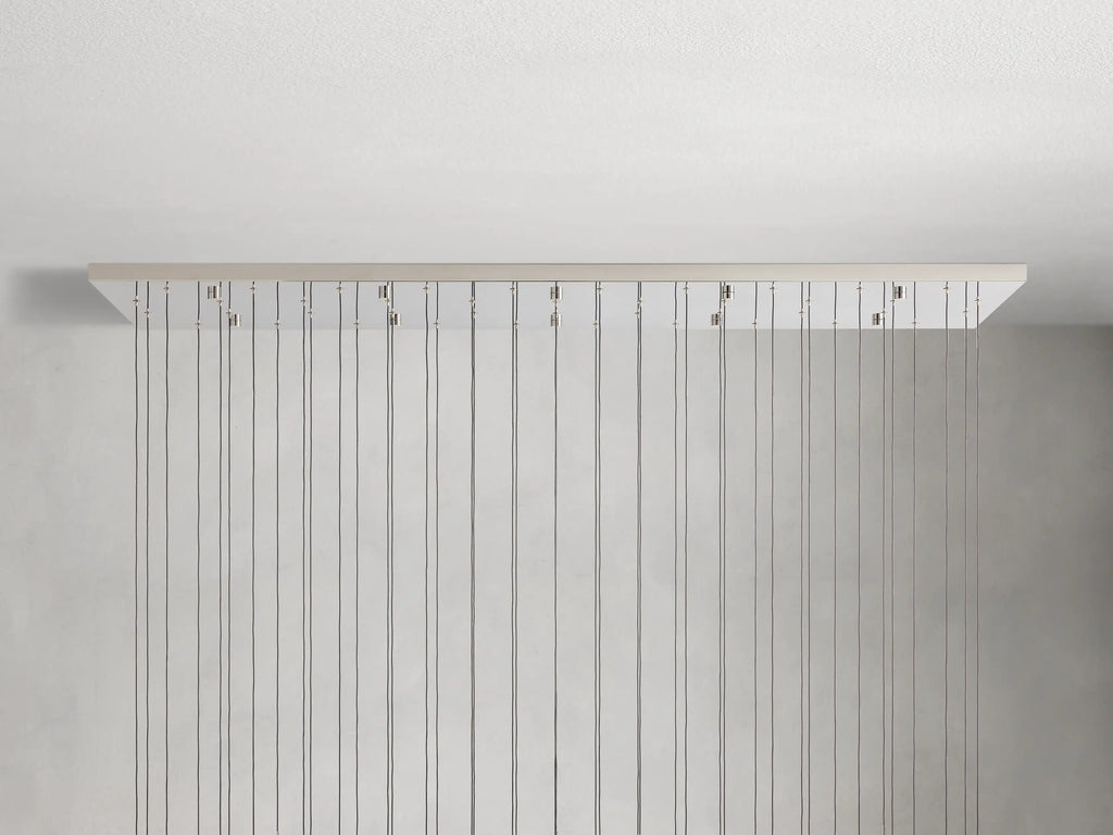 Solitaire Linear Chandelier 37"50"70"87"120"