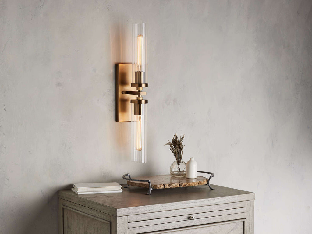 Pastis 2-Light Linear Wall Sconce