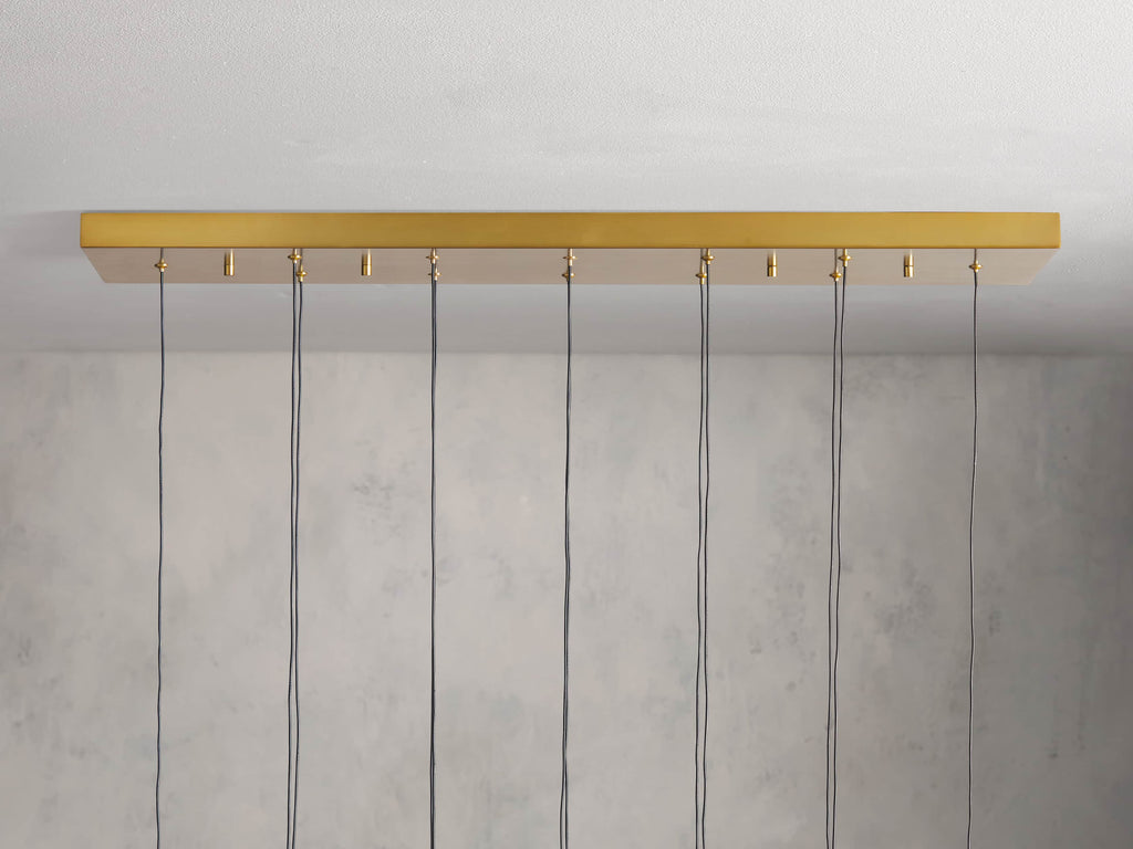 Solitaire Linear Chandelier 37"50"70"87"120"