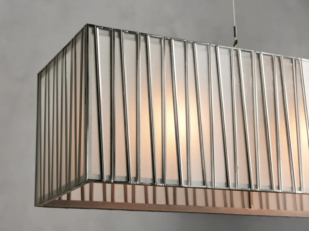 Junet Rectangular Chandelier 60"W 49"W