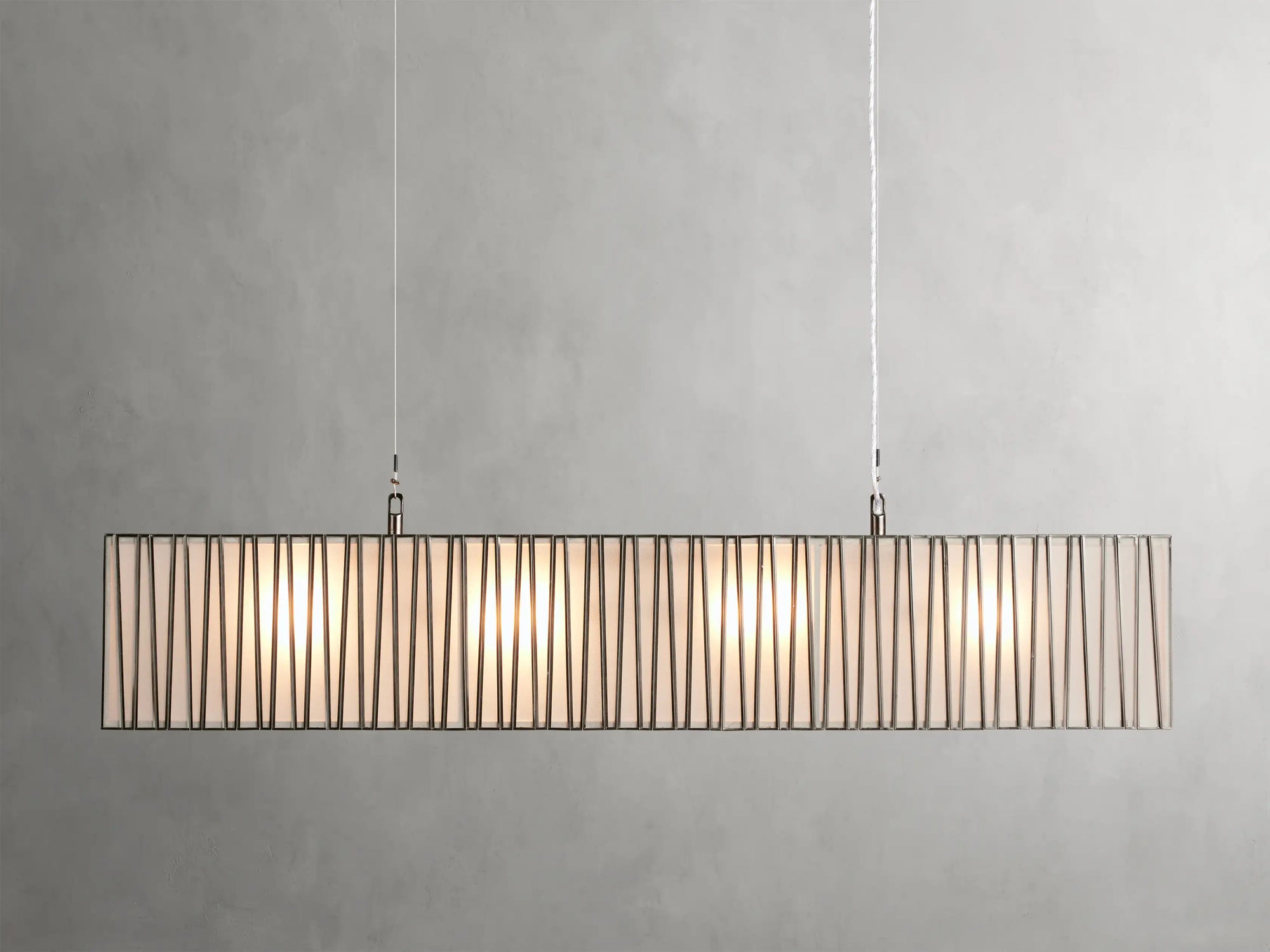 Junet Rectangular Chandelier 60"W 49"W