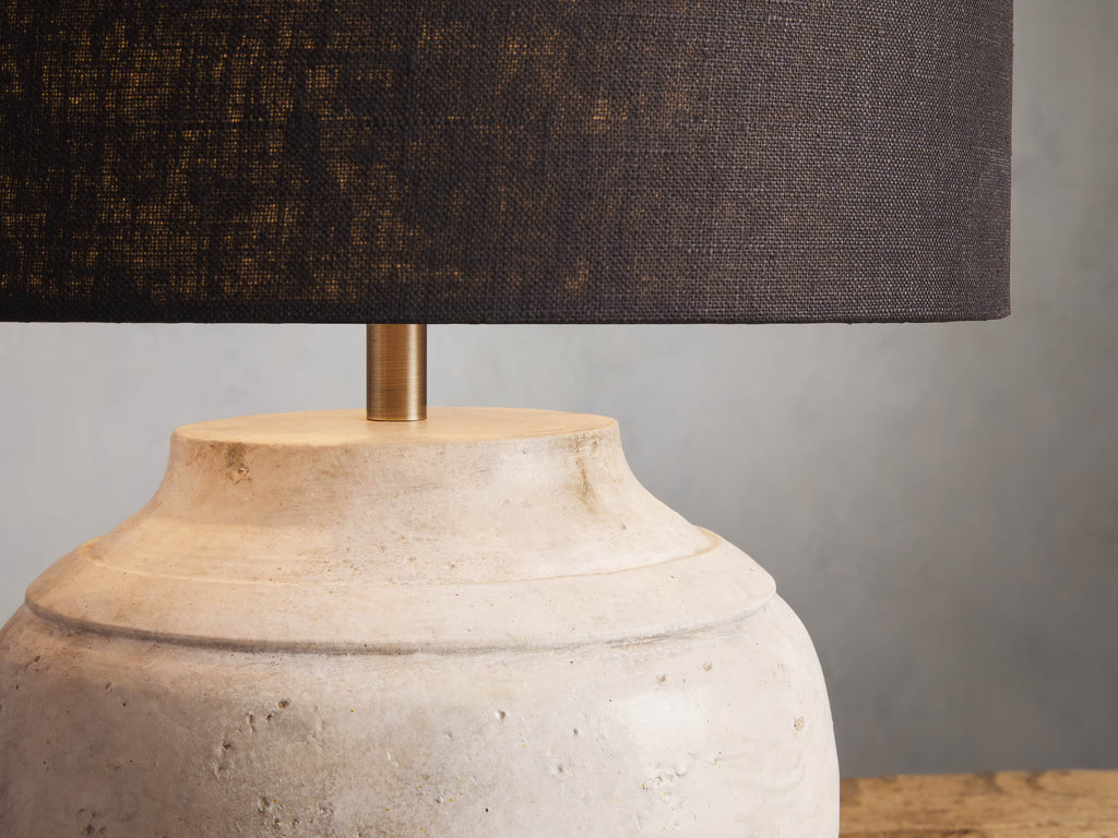 Farrow Table Lamp in White