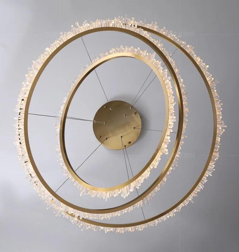 Leti multiple round Chandlier