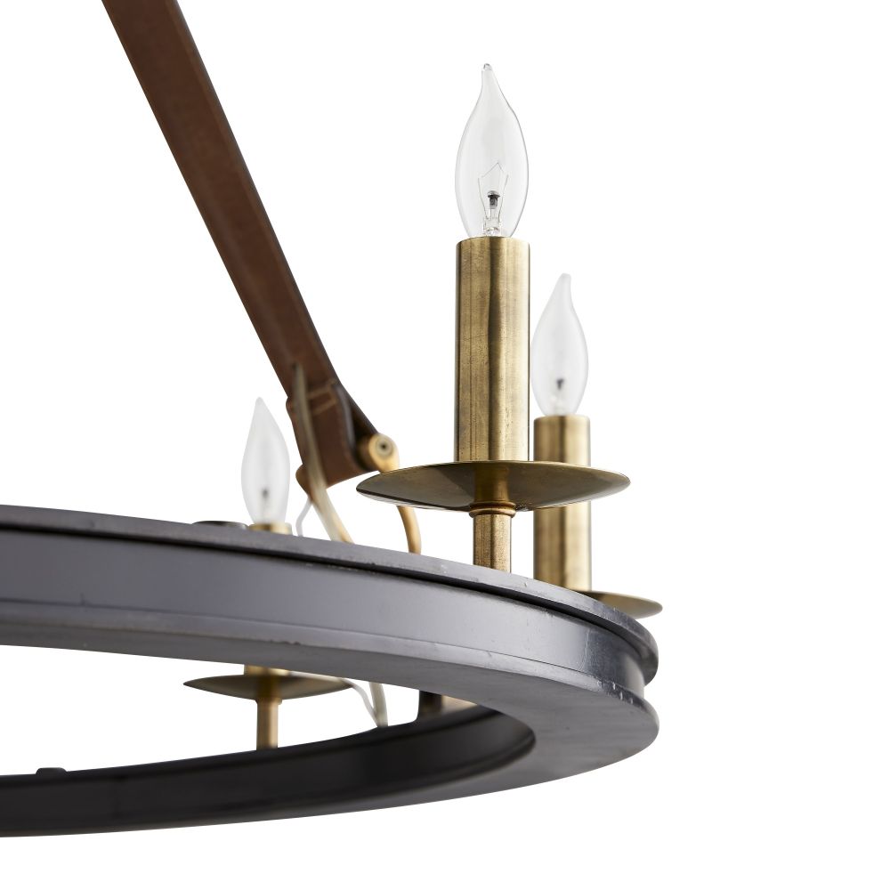 CHANEY CHANDELIER 36”D