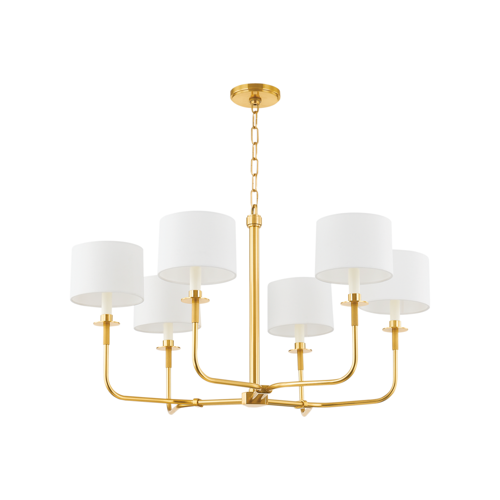 Paramus Clear Functional Design Chandelier