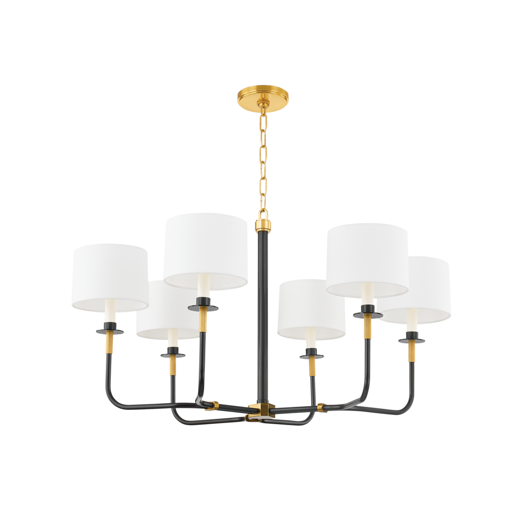 Paramus Clear Functional Design Chandelier
