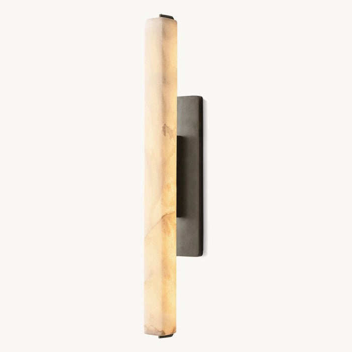 Audubon Alabaster Single Sconce