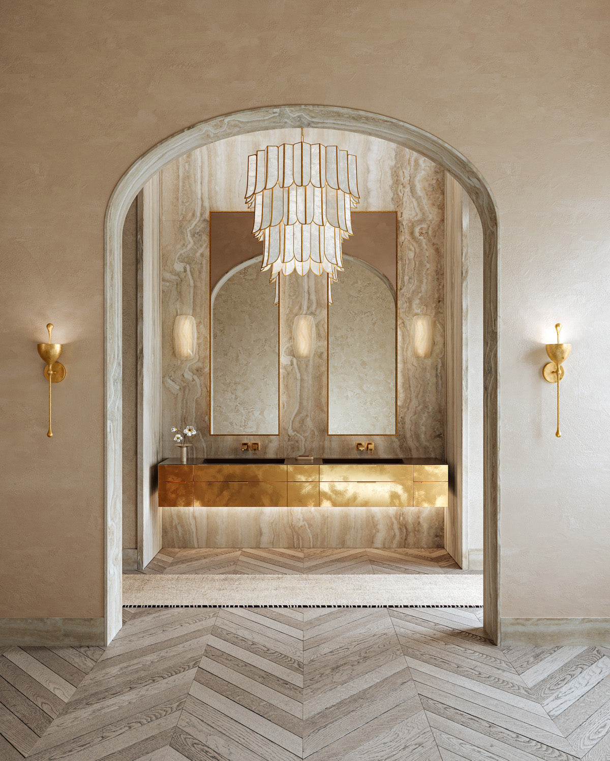 Cartagena Clear Functional Design Drop Chandelier