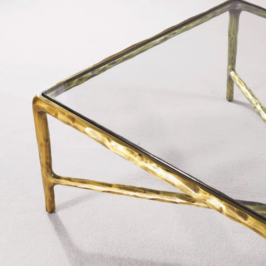 Thaddeus Glass Rectangular Coffee Table