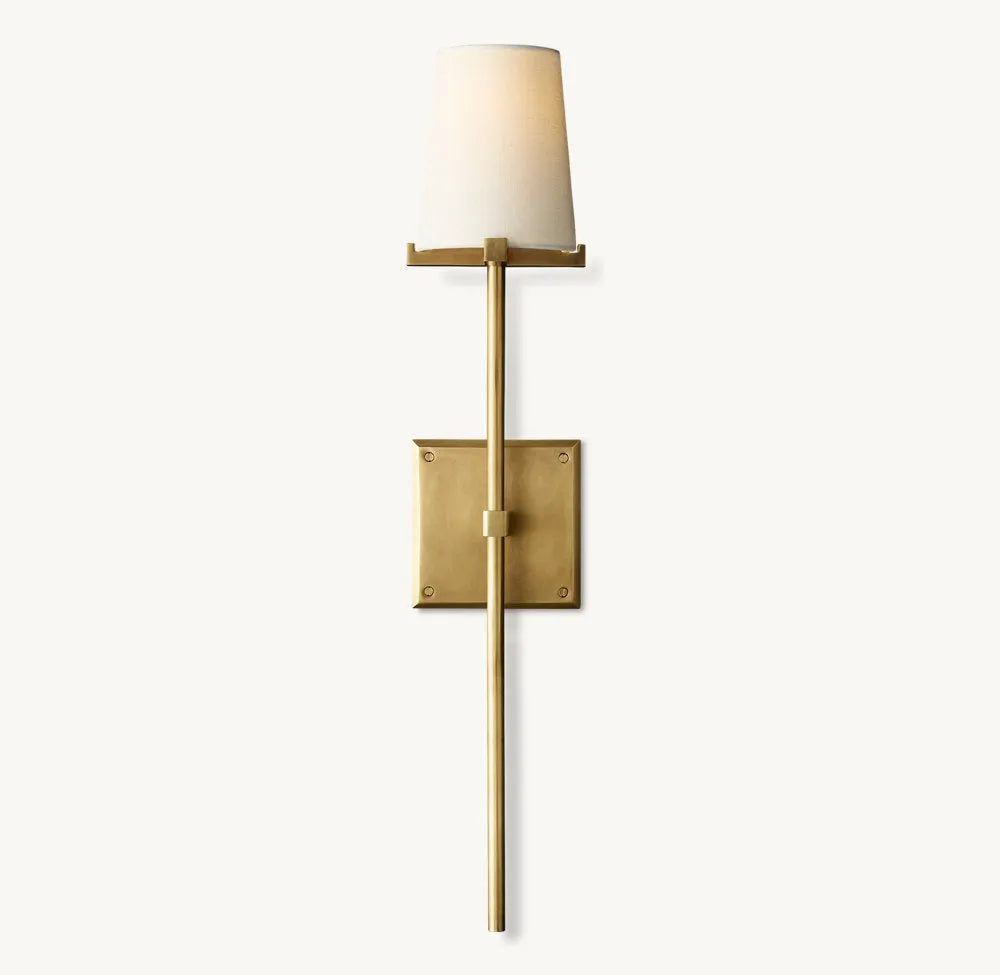 Pauillac Fabric Linear Wall Sconce