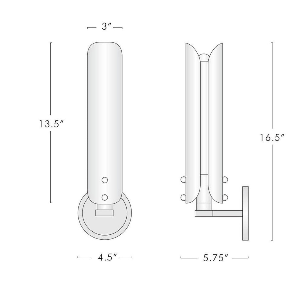 Debora Wall Sconce 16.5" H