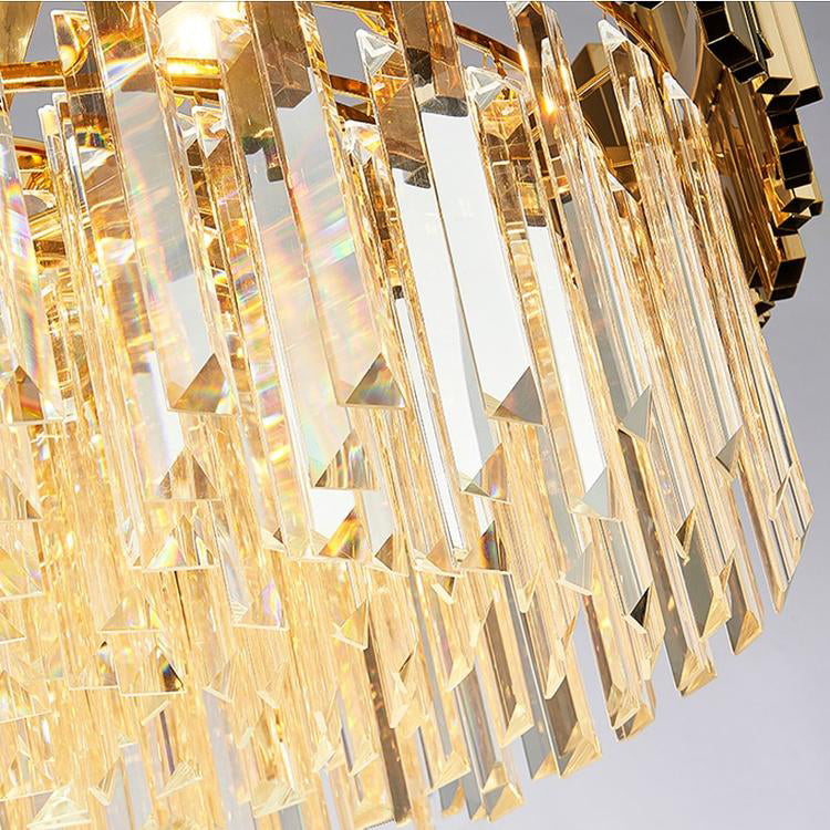 Elian Round Crystal Chandelier