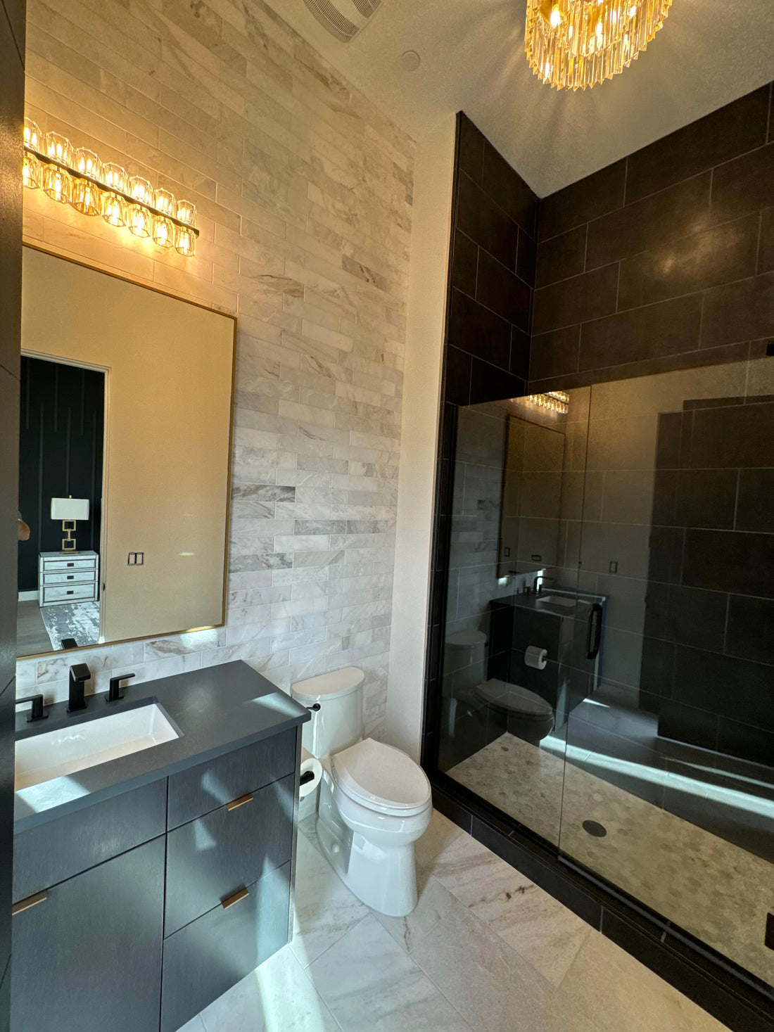 Arcachon Crystal Wall Sconce 26"W