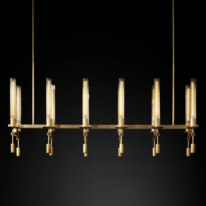 Fontanelle Linear Chandelier L 54“