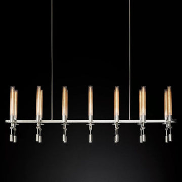 Fontanelle Linear Chandelier L 66"