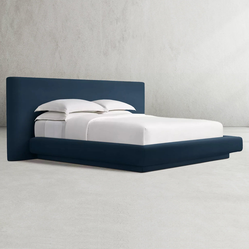 Mulholland Performance Extended Velvet Bed Frame