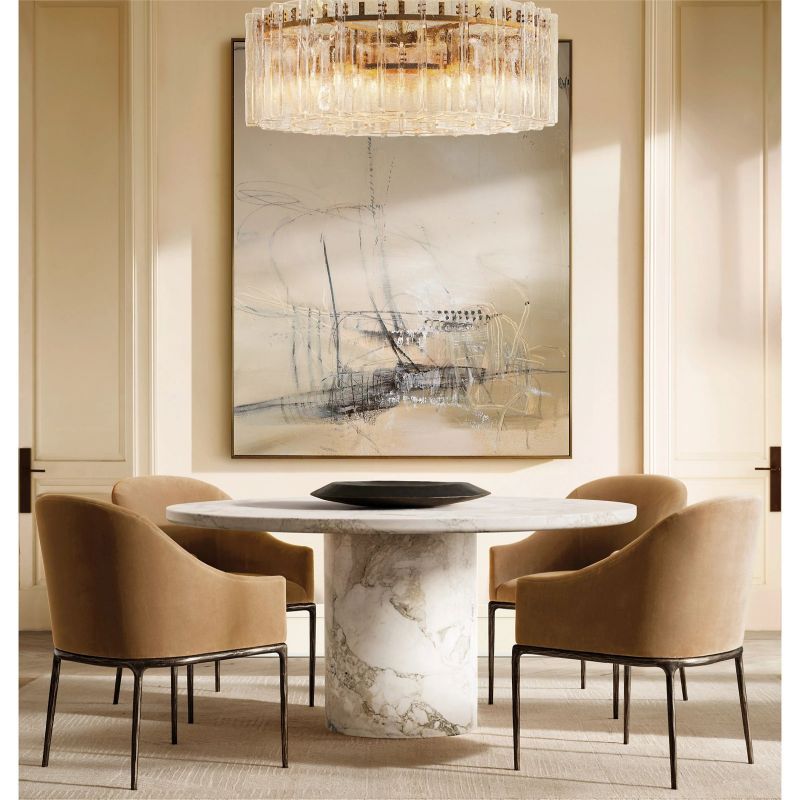 Lanttace Round Chandelier 48"