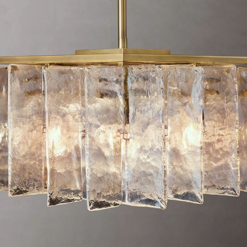 Lanttace Linear Chandelier 67" 14-Lights