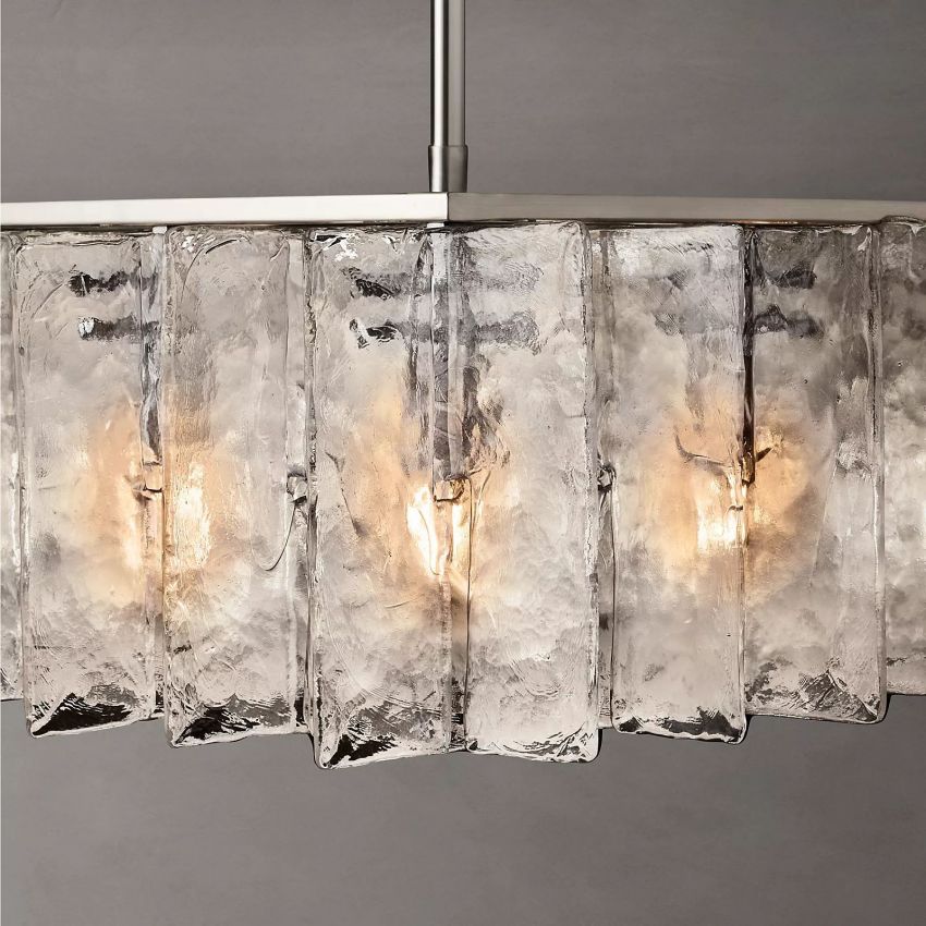 Lanttace Linear Chandelier 49" 10-Lights