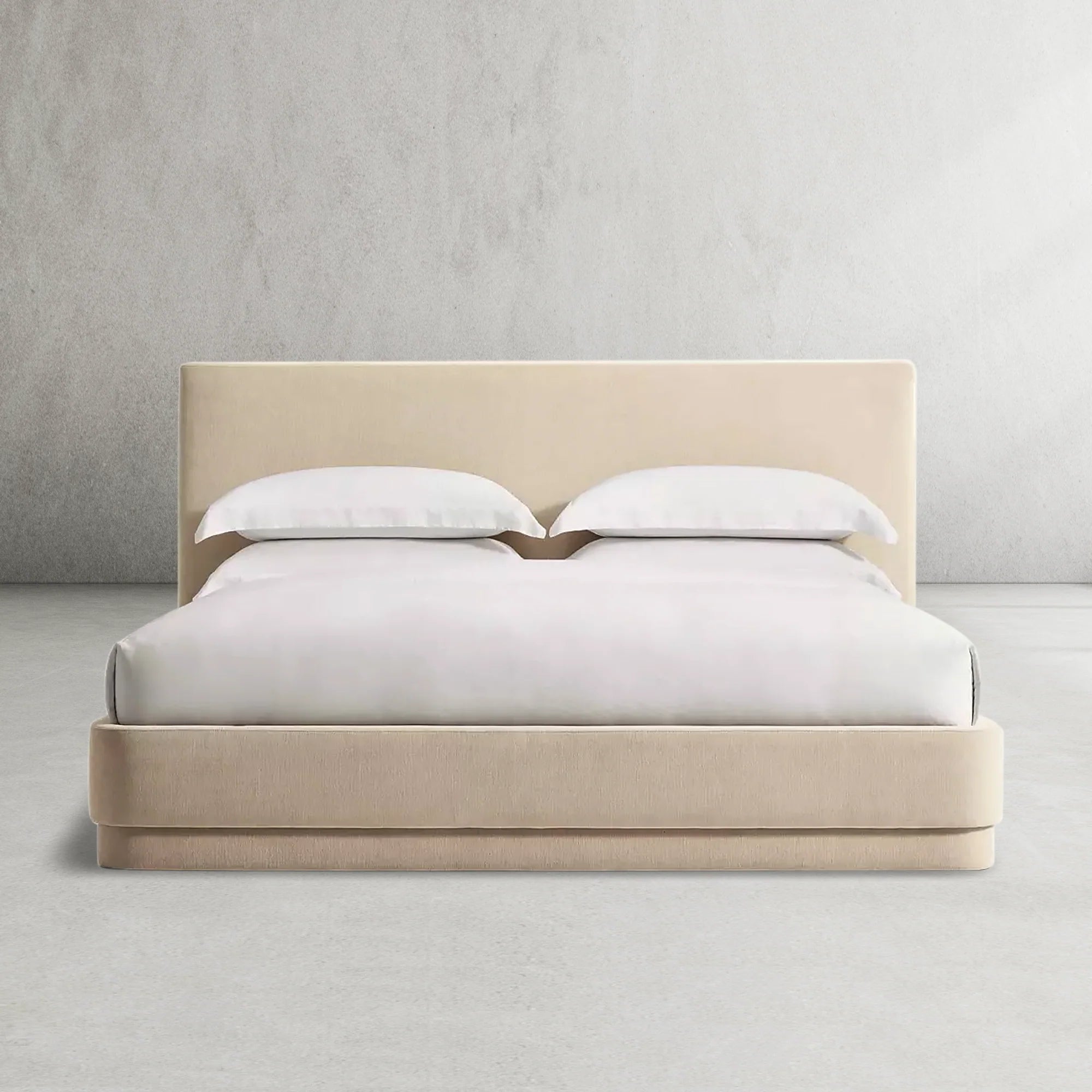 Mulholland Performance Velvet Bed Frame