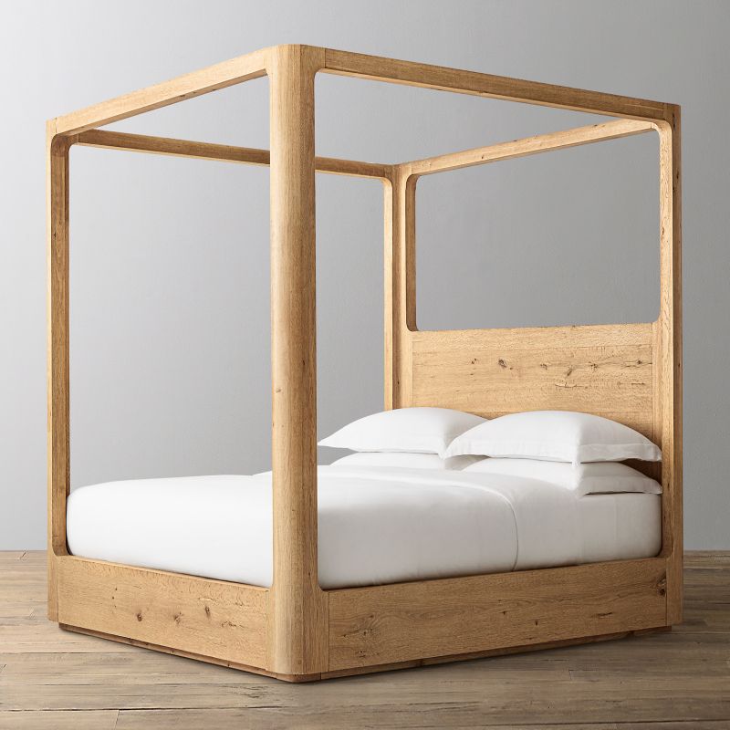 Osla Wood Canopy Bed