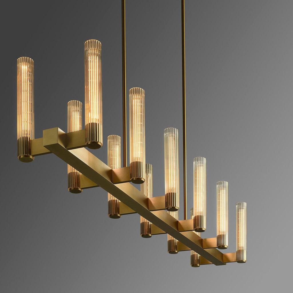 Pastis Linear Chandelier 60"W